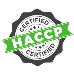 HACCP Certified Company